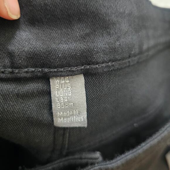 Asos Black Men Jeans Size 44x34 - Picture 6 of 6